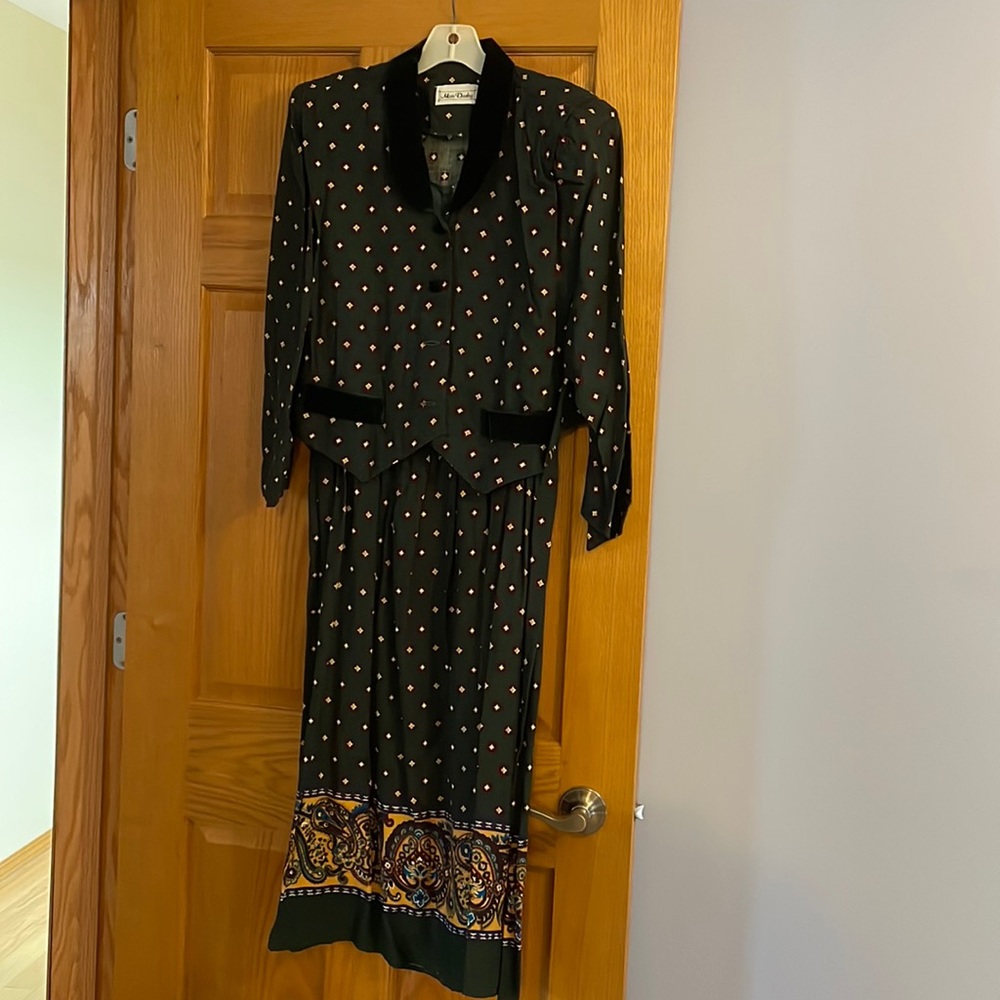 Vintage 1990s dress with jacket